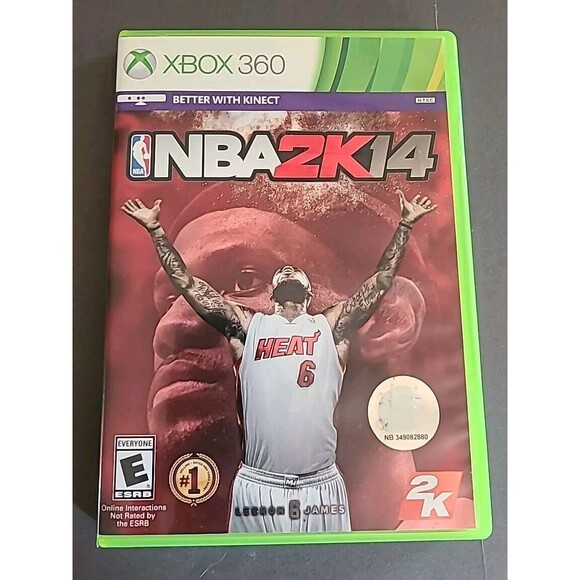 Xbox 360 NBA 2K14 - 2K Sports - Basketball - Microsoft Tested - Picture 1 of 4